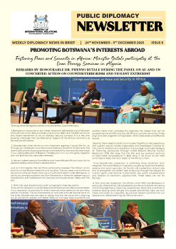 Weekly Diplomacy enews - 24th - 5th December