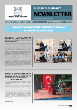 weekly Diplomacy Enews 27TH - 31ST OCTOBER 2025